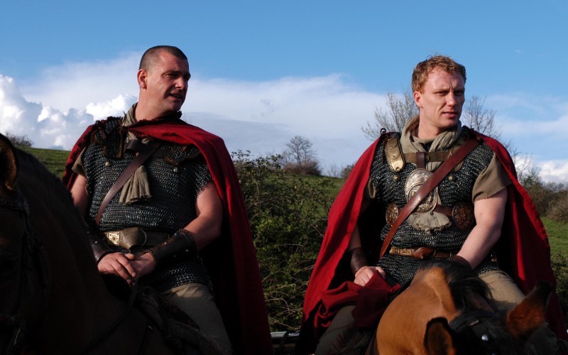Pullo y Voreno en 'Roma' de HBO