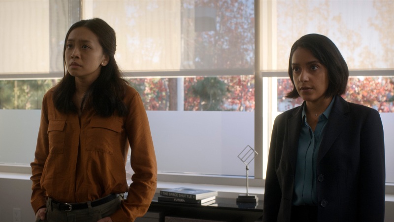 Kelly y Aleida en 'Para toda la humanidad' temporada 4