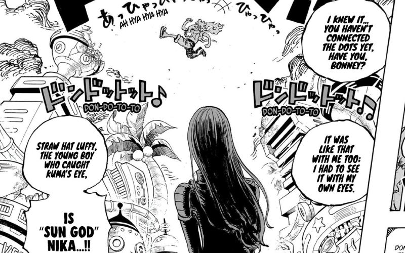 Bonney viendo a Nika por primera vez