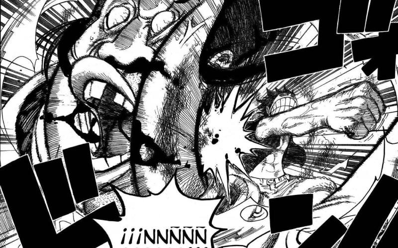 puñetazo luffy a tenryubito