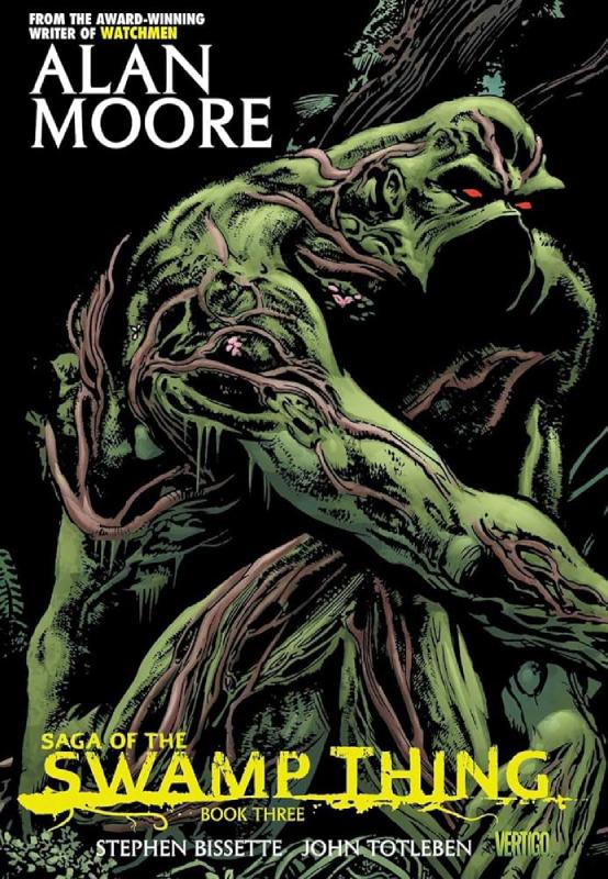 Portada de 'La cosa del Pantano' de Alan Moore.