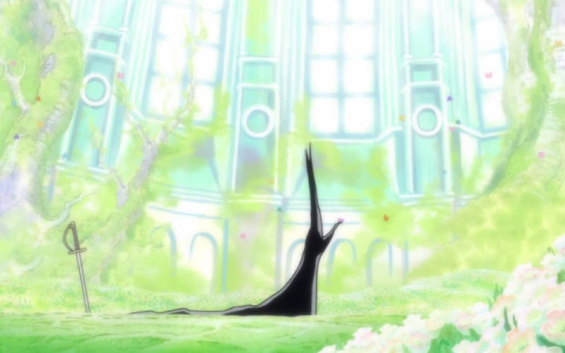 Imu con su espada.